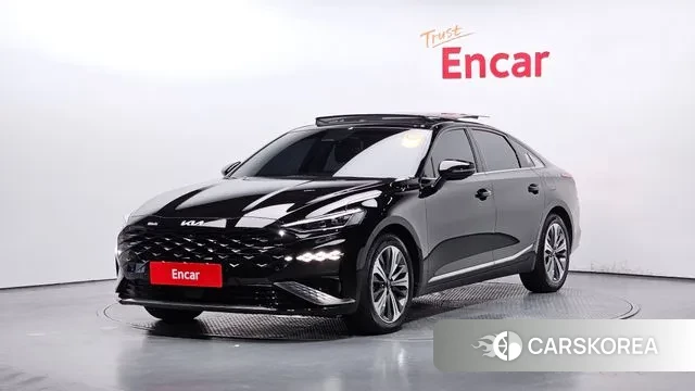 Kia K8 Hybrid 2023 Черный из Кореи