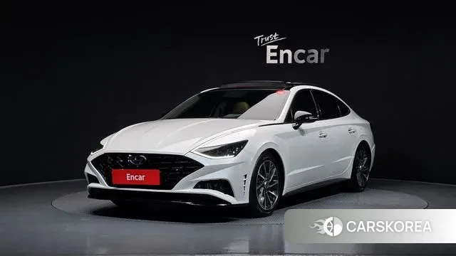 Hyundai Sonata (DN8) 2020 Белый из Кореи