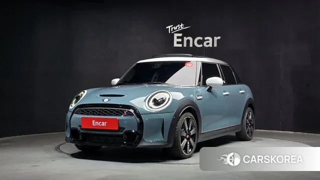 Mini Cooper S 2022 Небесно-голубой из Кореи