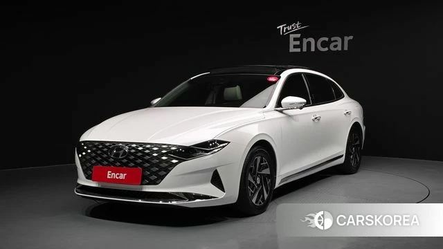 Hyundai The New Grandeur IG Hybrid 2022 Белый из Кореи