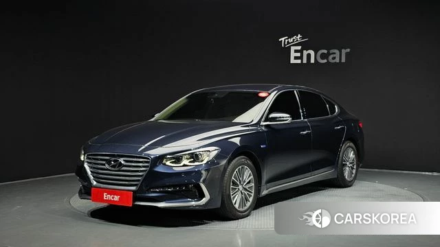 Hyundai Grandeur IG Hybrid 2018 Синий из Кореи