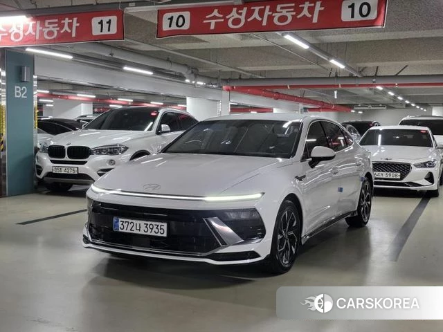 Hyundai Sonata D Edge (DN8) 2023 Белый из Кореи