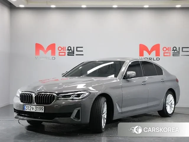 BMW 5 Series (G30) 2020 Синий из Кореи