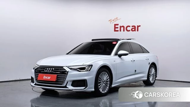 Audi A6 (C8) 2020 Белый из Кореи