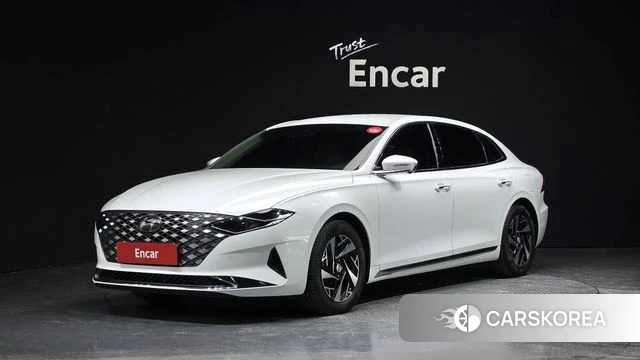 Hyundai The New Grandeur IG Hybrid 2022 Белый из Кореи