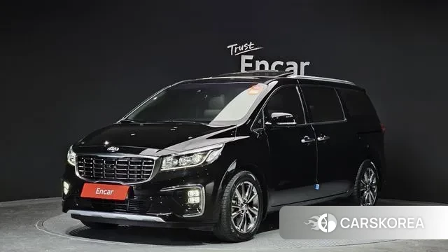 Kia The New Carnival 2018 Черный из Кореи