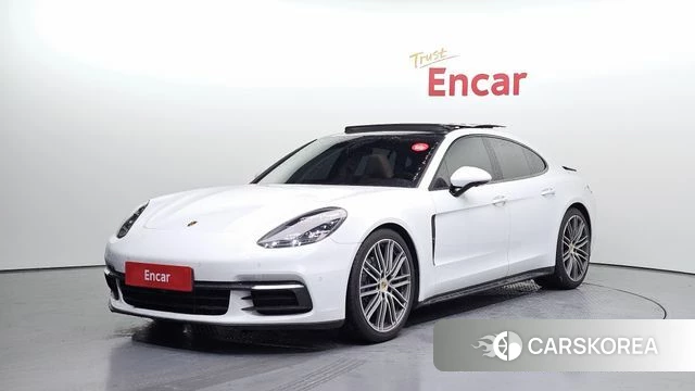 Porsche Panamera (971) 2018 Белый из Кореи