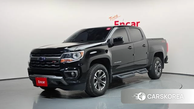 Chevrolet (GM Daewoo) Real New Colorado 2021 Черный из Кореи