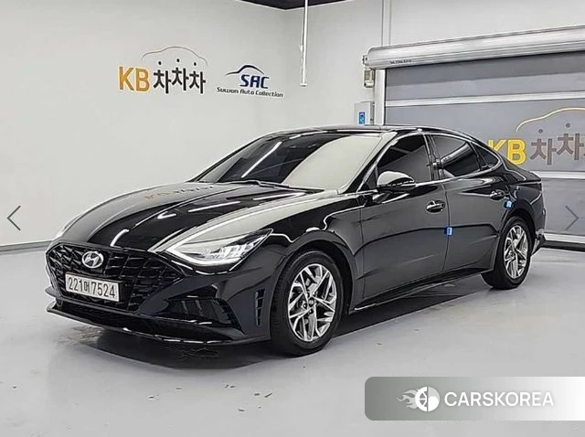Hyundai Sonata (DN8) 2021 Черный из Кореи