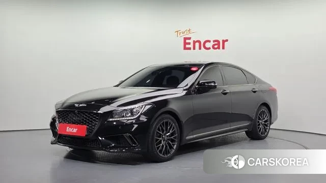 Genesis G80 2018 Черный из Кореи
