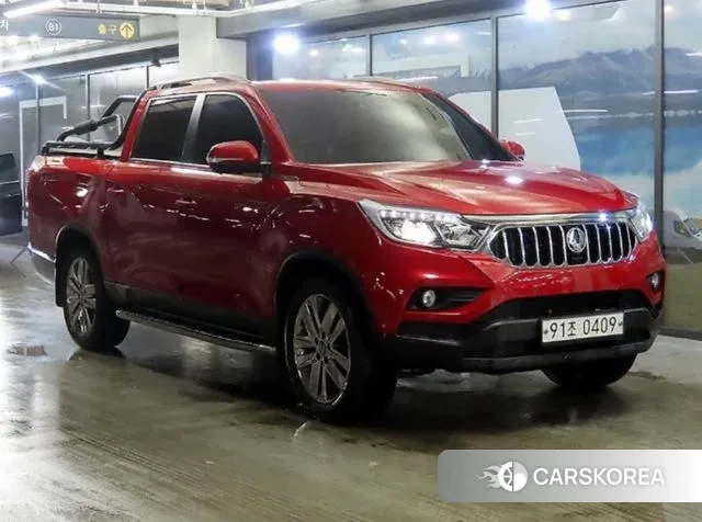 Ssangyong Rexton Sports Cannes 2019 Красный из Кореи