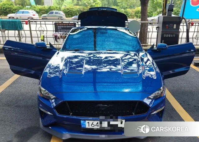 Ford Mustang 2022 Синий из Кореи