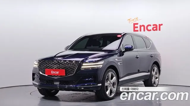 Genesis GV80 2023 Синий из Кореи