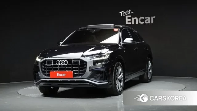 Audi Q8 (4M) 2021 Черный из Кореи