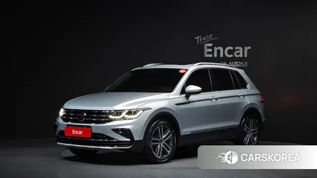 Volkswagen Tiguan second Generation 2022 Серебряный из Кореи