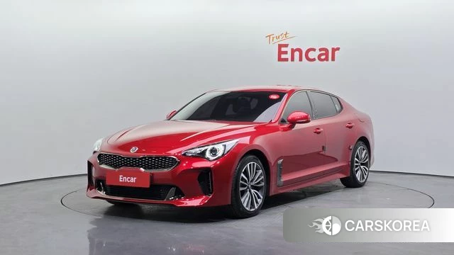 Kia Stinger 2018 Красный из Кореи