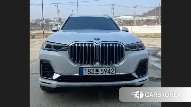 BMW X7 (G07) 2022 Белый из Кореи