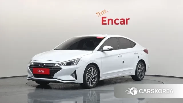 Hyundai The New Avante AD 2019 Белый из Кореи