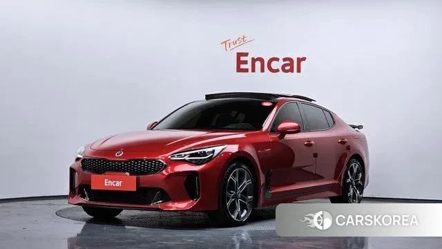 Kia Stinger 2020 Красный из Кореи