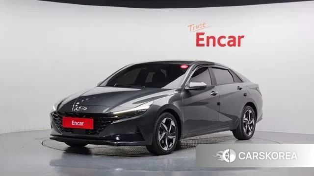 Hyundai Avante (CN7) 2021 Серый из Кореи