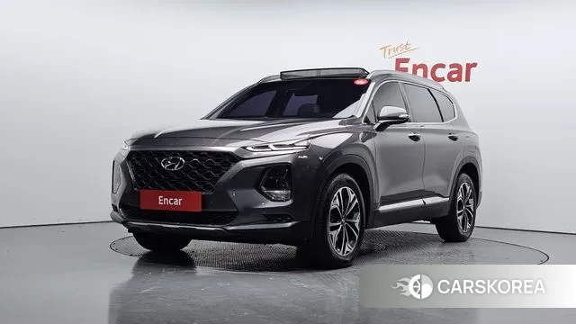 Hyundai Santa Fe TM 2018 Серый из Кореи