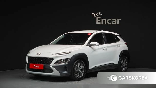 Hyundai The New Kona Hybrid 2021 Белый из Кореи