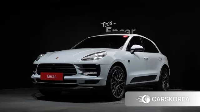 Porsche Macan 2019 Белый из Кореи