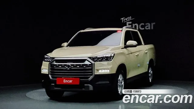 Ssangyong The New Rexton Sport 2024 Жемчужный цвет из Кореи