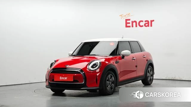 Mini Cooper 2021 Красный из Кореи