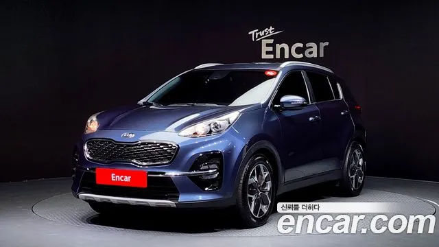 Kia Sportage The Bold 2019 Синий из Кореи