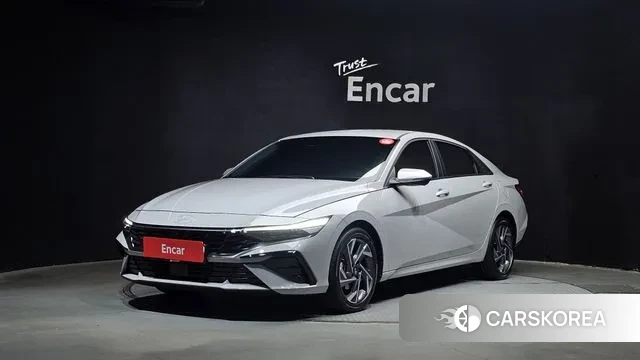 Hyundai The New Avante (CN7) 2025 Серебристо-серый из Кореи