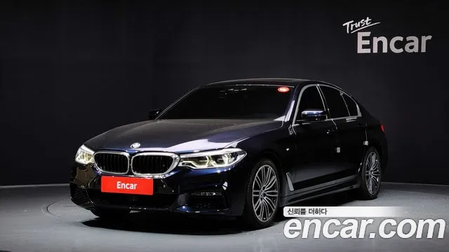 BMW 5 Series (G30) 2019 Черный из Кореи