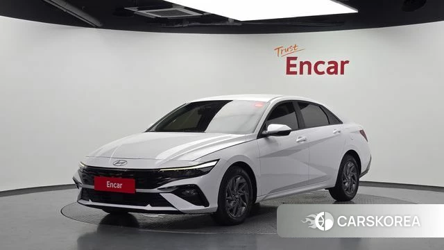Hyundai The New Avante (CN7) 2023 Белый из Кореи