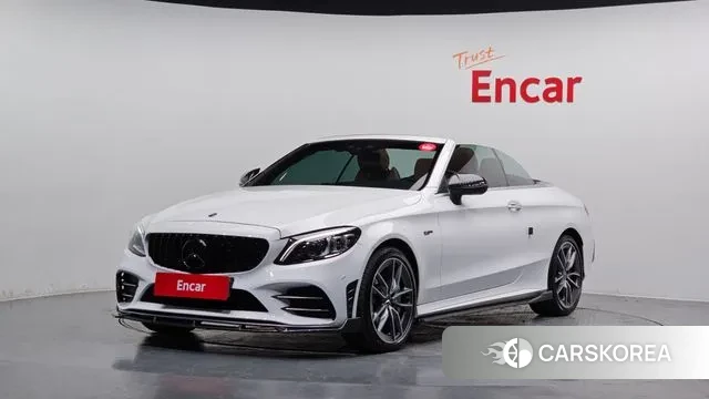 Mercedes-Benz C-Class W205 2019 Белый из Кореи