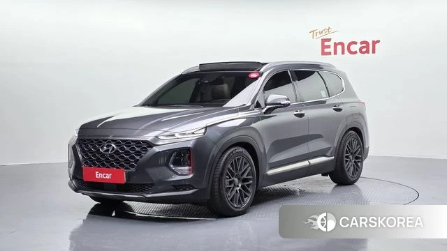 Hyundai Santa Fe TM 2018 Серый из Кореи