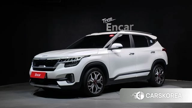 Kia Seltos 2021 Белый из Кореи