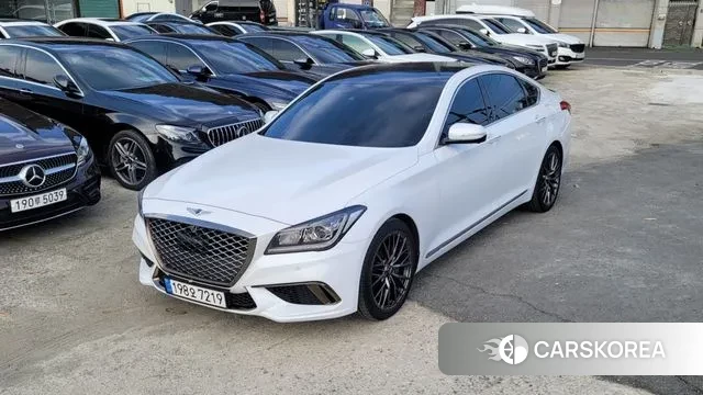 Genesis G80 2018 Белый из Кореи