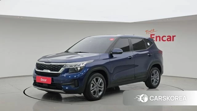 Kia Seltos 2020 Синий из Кореи