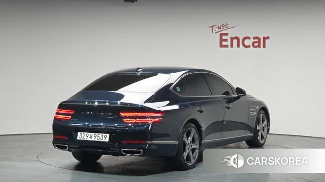 Genesis G80 (RG3) 2021 Синий нефрит из Кореи