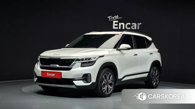 Kia Seltos 2021 Белый из Кореи