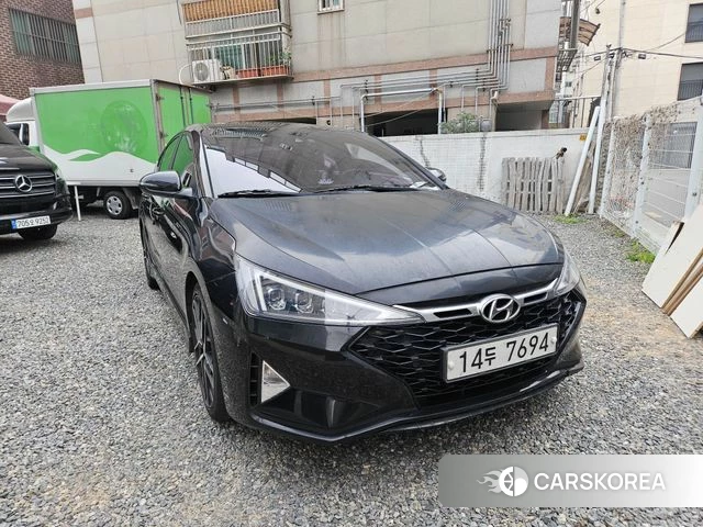Hyundai The New Avante AD 2019 Черный из Кореи