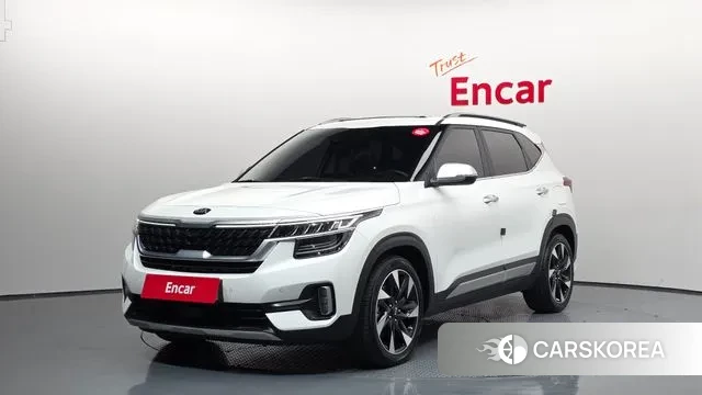 Kia Seltos 2021 Белый из Кореи