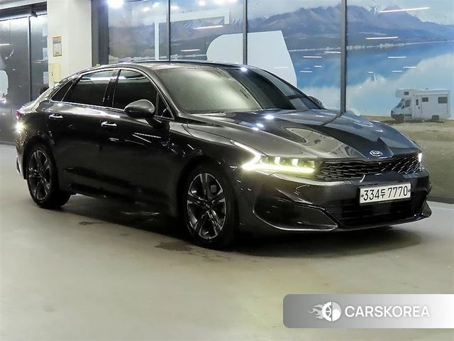 Kia K5 3rd generation 2020 Серый из Кореи