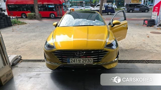 Hyundai Sonata (DN8) 2019 Золотой из Кореи