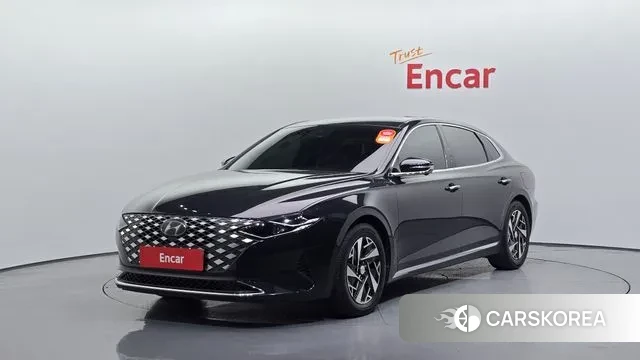Hyundai The New Grandeur IG Hybrid 2020 Черный из Кореи