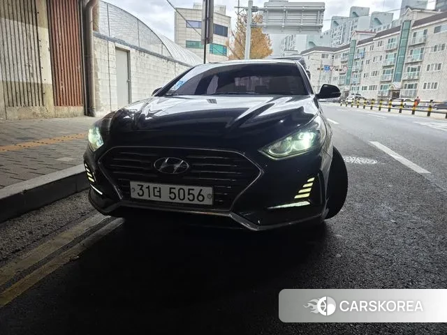 Hyundai Sonata New Rise Hybrid 2019 Серый из Кореи