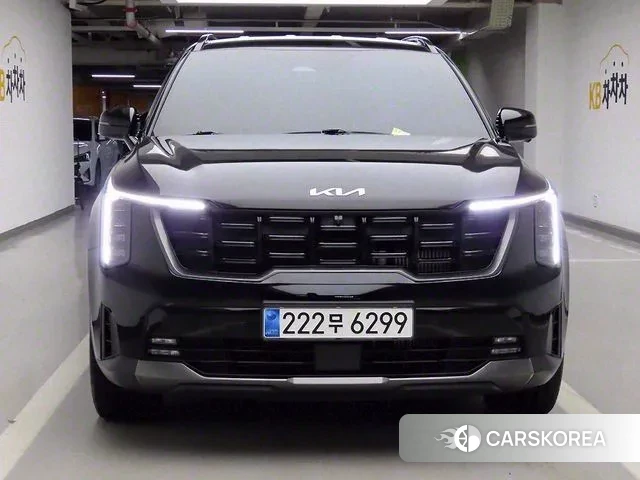 Kia The New Sorento 4th Generation 2023 Черный из Кореи