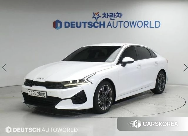 Kia K5 3rd generation 2022 Белый из Кореи