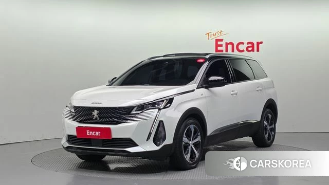 Peugeot 5008 second generation 2022 Белый из Кореи