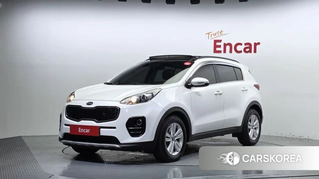 Kia Sportage 4th Generation 2018 Белый из Кореи
